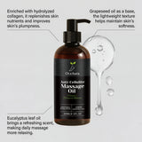 240ml Anti Cellulite Massage Oil Collagen Firming Grapefruit Essential Oil Tighten Abdomen Thigh Nourish Dry Skin Glowing
