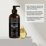 240ml Anti Cellulite Massage Oil Collagen Firming Grapefruit Essential Oil Tighten Abdomen Thigh Nourish Dry Skin Glowing